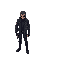 a cyber punk noir character