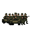 a group of world war 2 soldiers in a tabletop wargame pixel graphics, panzer general 2