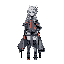 in the style of blade from honkai star rail