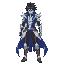 in the style of blade from honkai star rail