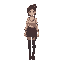 simple top down rpg women