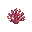 coral, outlined, 20x20