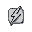 lightning 20x20 with black outline, symmetrical