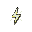 lightning 20x20 with black outline, symmetrical