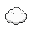 cloud 20x20 with black outline, symmetrical