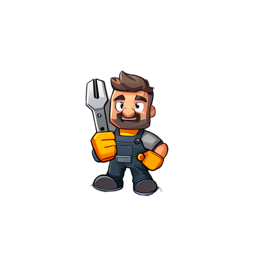 arm holding an electrical wrench