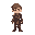 simple rpg character without armor and no weapon