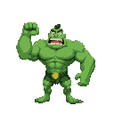 ork muscule green