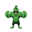 ork muscule green