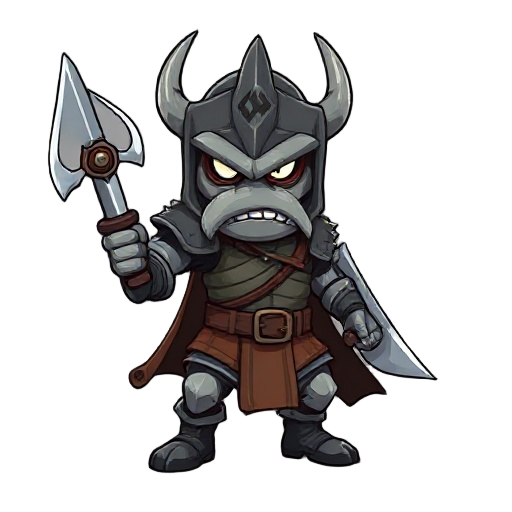 guerreiro orc pequeno e robusto