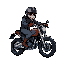 a biker