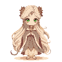 graceful silhouette, anime coloring, enchanting emerald eyes with golden flecks, delicate ornate jewelry intricately crafted, radiant ethereal glow illuminating surroundings, serene and peaceful expression, luxurious flowing robes adorned with celestial p
