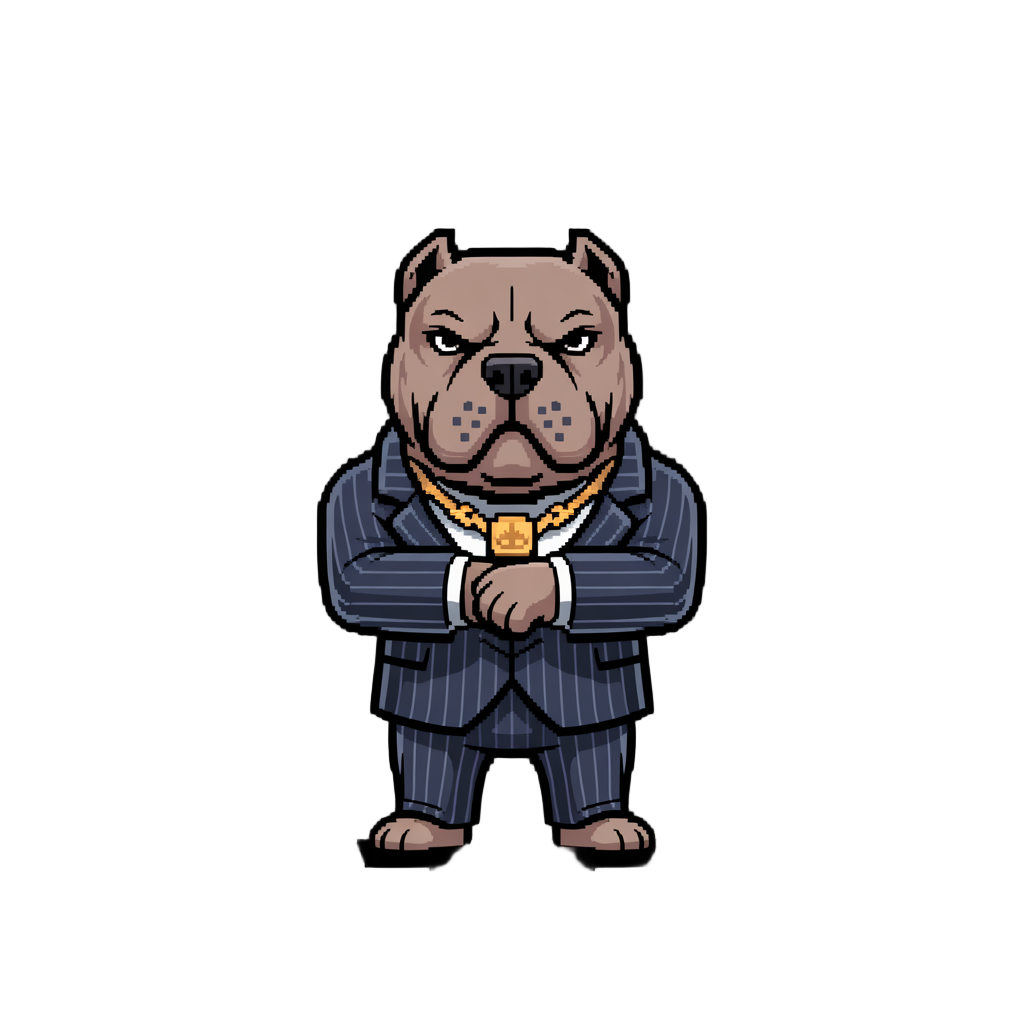 pitbull mafia boss, low pixel 