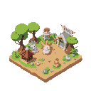 pokemon inspired, environment, game assets