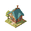 house, inspired by pokemon, building, game asset