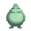 a giant slob of slime funny looking cartoony