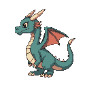 dragon in profile