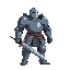 i wanted a knight with an imposing armor in for a game i'm developing