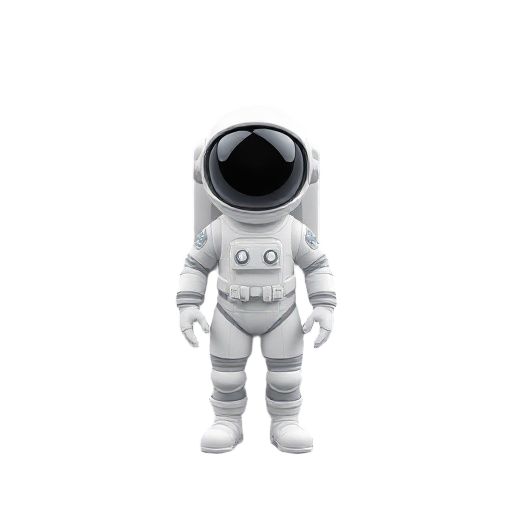 white astronaut