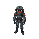a space ship commander, leader of vc the last resistance of the planet earth, but far away from home. he fights grotesque parasites aliens 