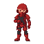 red soldier