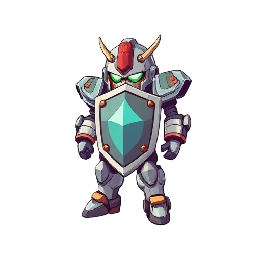 mecha old an shield
