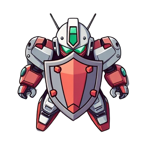 mecha old an shield