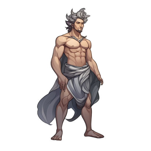 pacific male god of the wind 
