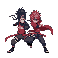 naruto style, fighter, rpg, madara, uchiha