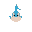 a musical note in white background with fins, gills and eyes like a fish 