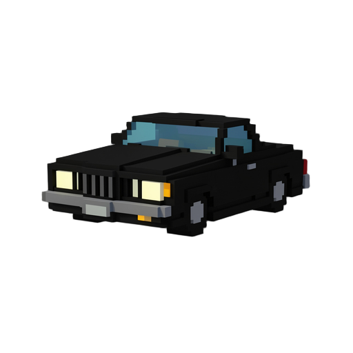 faça um modelo de opala preto em pixel art para meu jogo