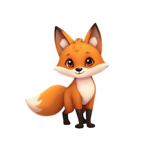 a cute fox