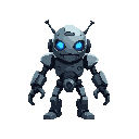 evil humanoid robot