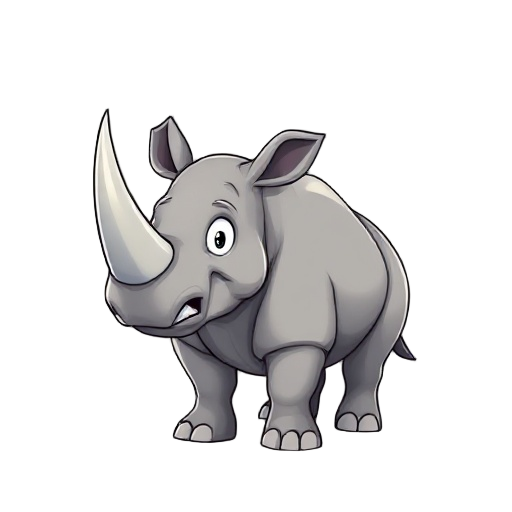 one horn rhino