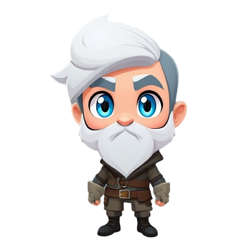 crie um personagem com o tom de pele pardo com olhos azuis com cabelos um pouco longos e com roupas de assasino