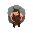 man from stone age