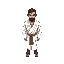 man wearing white robe