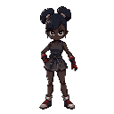 ebony girl fighter