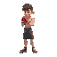 boxer young side profile