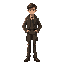 1940's young 27 years old detective 