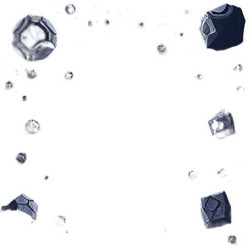 realistic 2d space background for top down spaceship shooter, deep space with galaxies and asteroids, seamless loopable