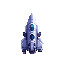 realistic 2d space background for top down spaceship shooter, deep space with galaxies and asteroids, seamless loopable