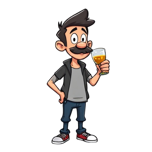 vagabundo bebendo alcool
