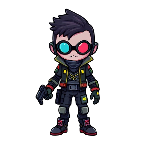 cyberpunk character