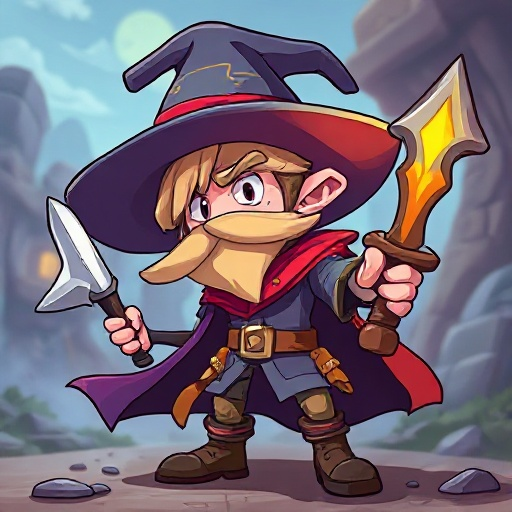 wizard cowboy side