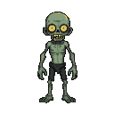 zombie píxel art