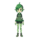 green head woman pixi full-size