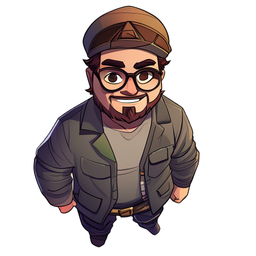 eu quero um personagem swl+ para o meu jogo de aventura indie o personagem tem que ser homem que usa um chapéu  faça as animações dele