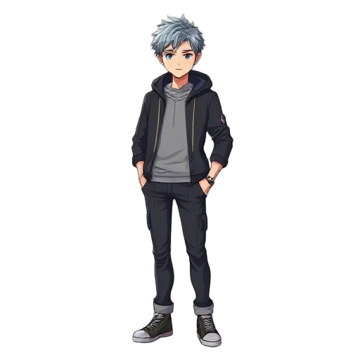 anime cute male