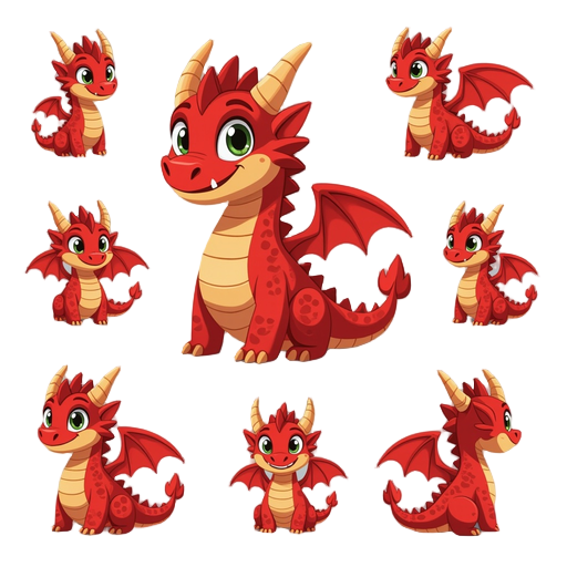 dragão vermelho